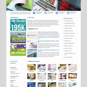 Thiết kế in ấn sáng tạo