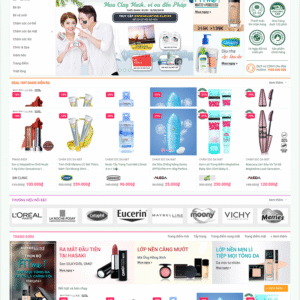 Web Shop Mỹ Phẩm