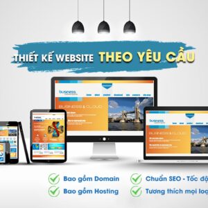 Trọn gói thiết kế website theo yêu cầu