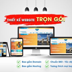 Trọn gói thiết kế website hosting Việt Nam